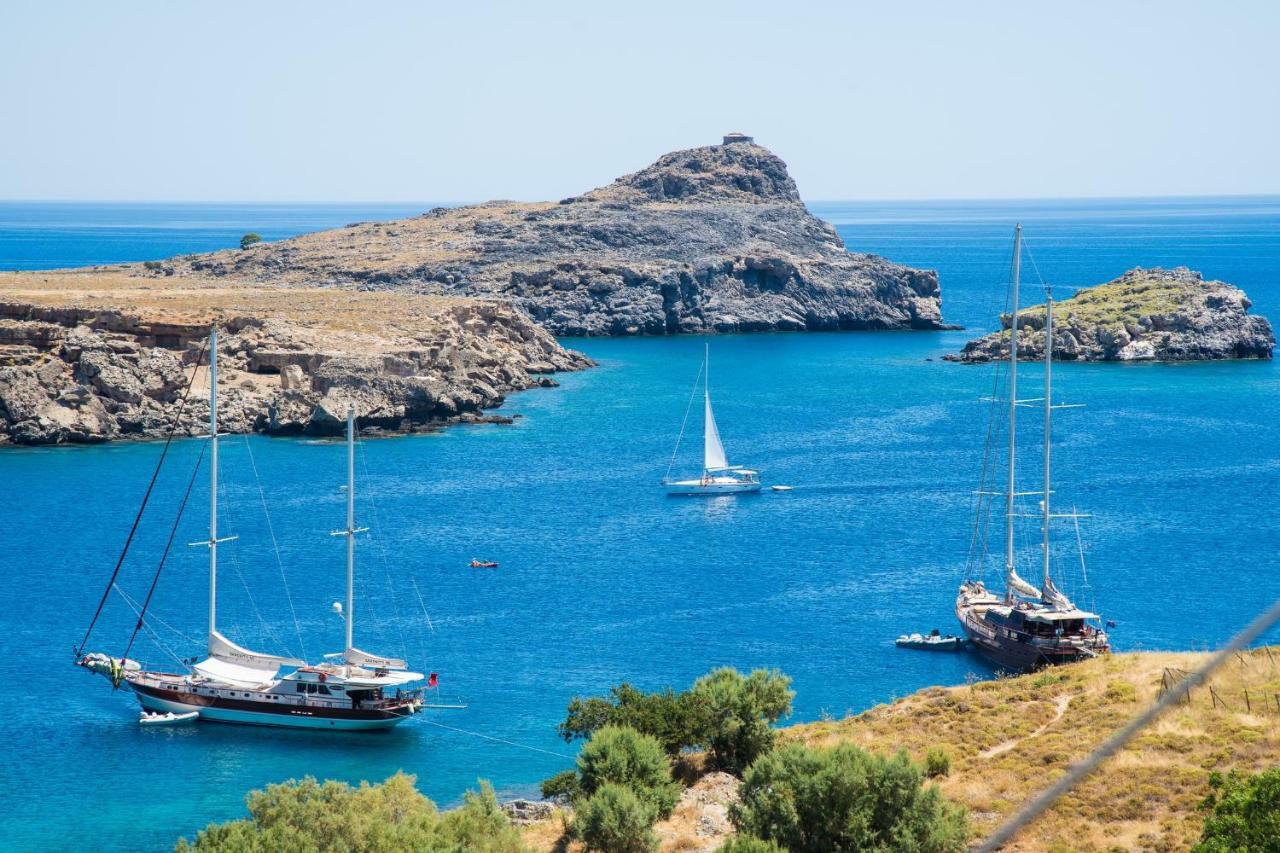 Lindian Ethos Βίλα Λίνδος Εξωτερικό φωτογραφία